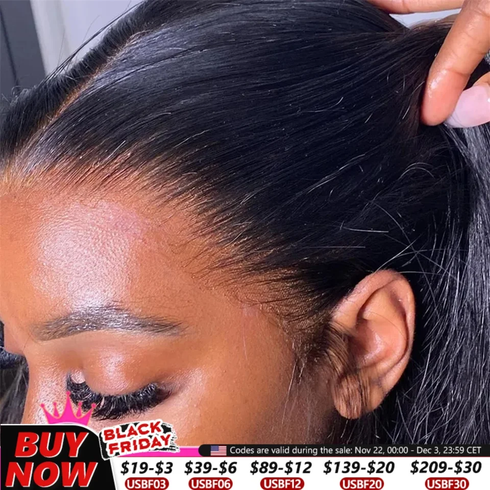 Pre Cut No Glue 4x6 Bone Straight Glueless Wig Human Hair Wigs 5x5 Ready To Wear Brazilian Lace Front Wigs For Women Preplucked