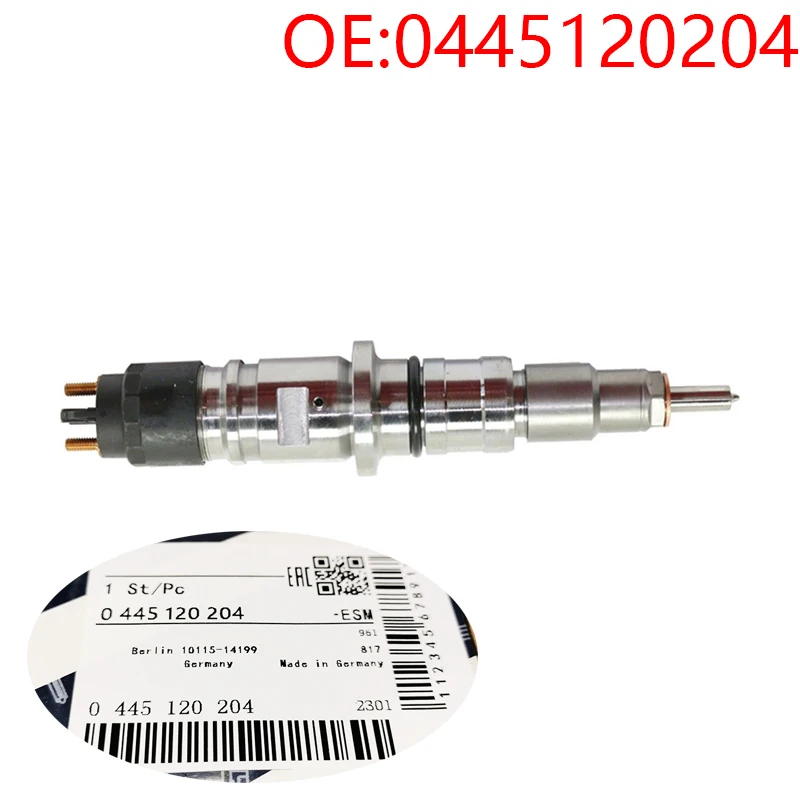 0445120204 5253221 for common rail fuel injectors 120 series fuel injector models