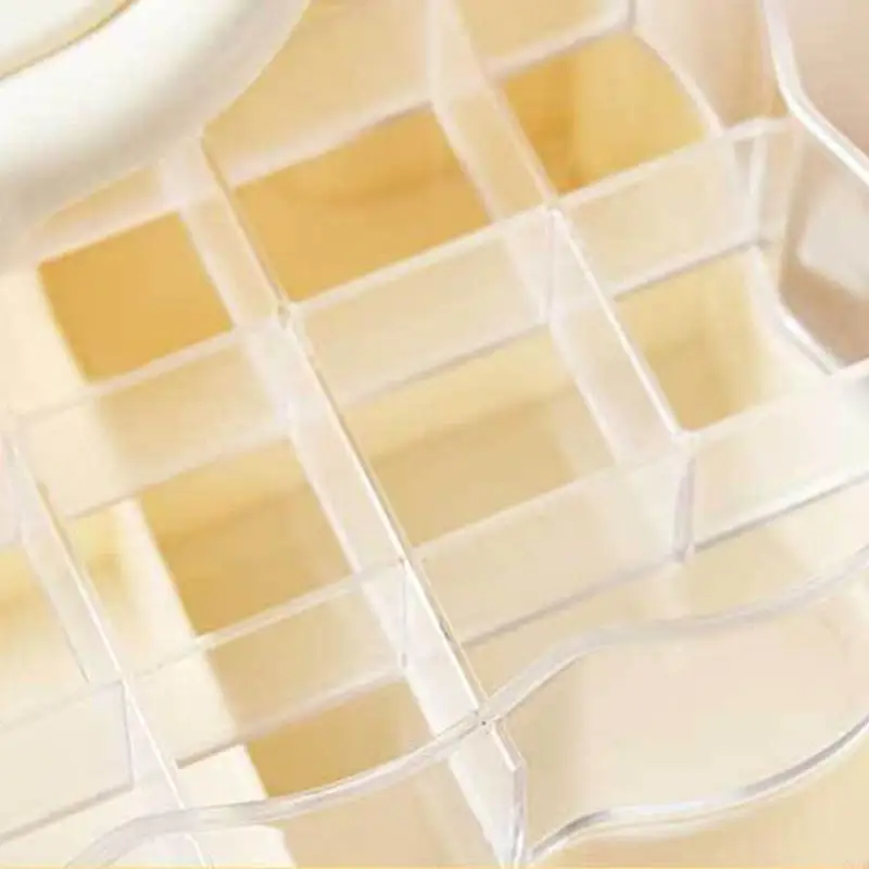 

Стильный мультяшный вращающийся держатель для ювелирных изделий, многослойный ящик для хранения косметики, органайзер для для