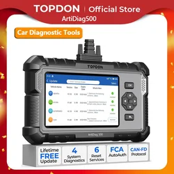 TOPDON ArtiDiag500 Car Diagnostic Tools OBD2 Scanner Engine/ABS/SRS/Transmission Automotive Tool OBD2 Code Reader