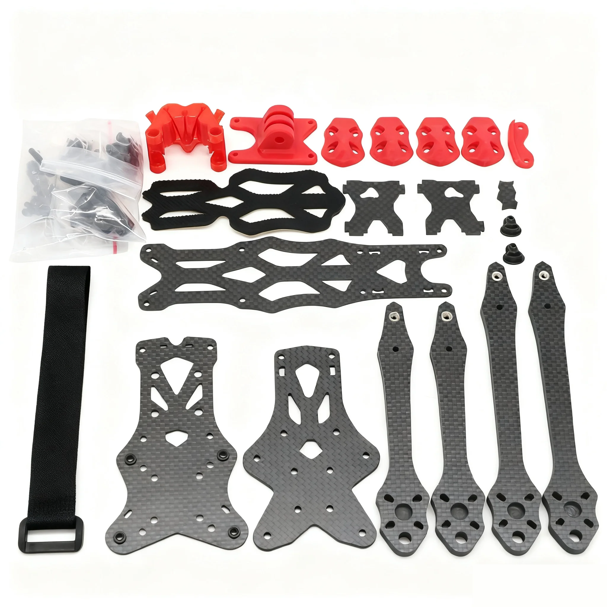 

APEX HD 5Inch 240mm 240 5" Carbon Fiber FPV Frame Kit With 5.5mm Arm For APEXDC DC DC5 / HD FPV Freestyle RC Racing Drone