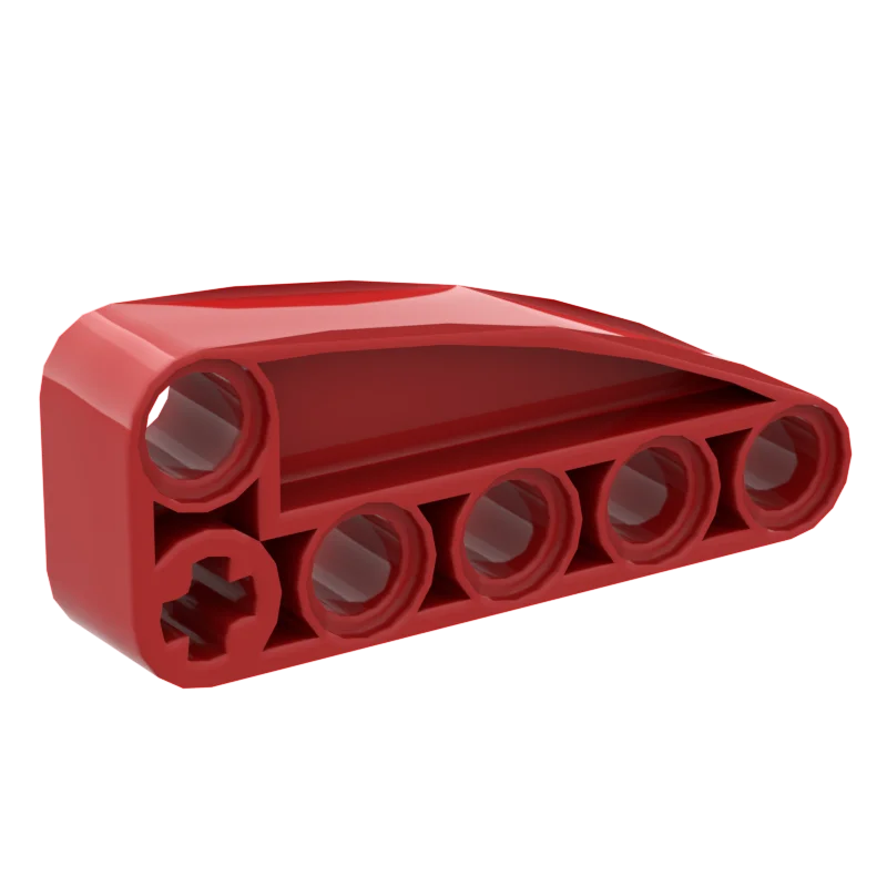 80286 Modified L-Shape Quarter Ellipse Thick 2 x 5 Bricks Collections Modular GBC Toys For Technical MOC DIY Buildings Blocks