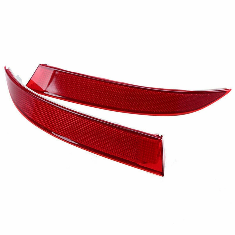 

Reliable-1 Pair Left & Right Rear Bumper Reflector Sticker Cover For-BMW X5 E70 LCI 2011-2013 63147240997 63147240998