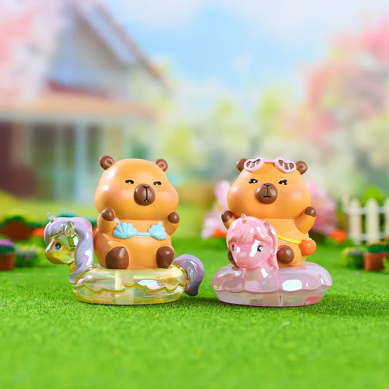 Капибара детская, кавайная, аниме капибара, фигурка, игрушки, настольное украшение, подарок на день рождения и Рождество