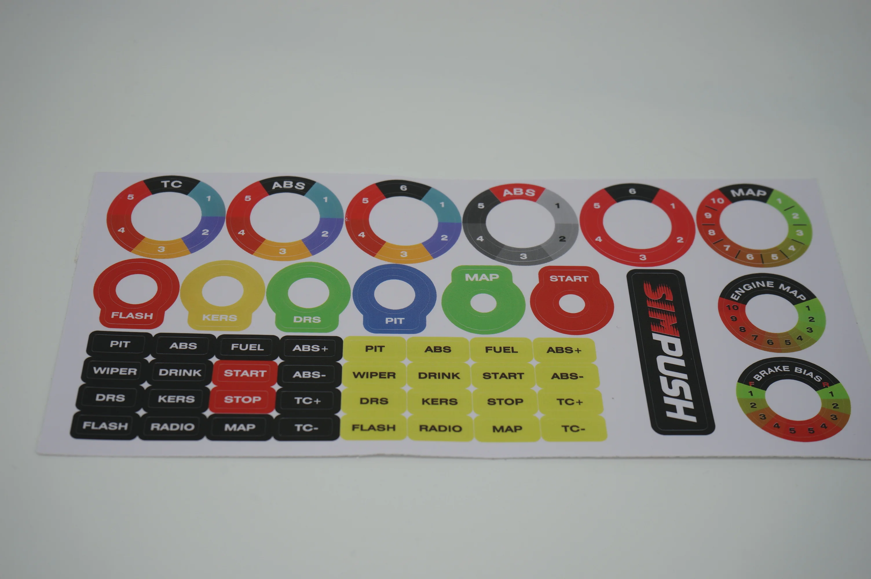 Adesivo per volante simposh SIM Racing