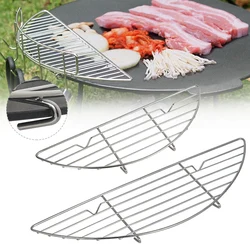 Non-Stick Baking Griddle Anti-scorch High Temperature Barbecue Grid Mesh Pad For Outdoor Camping Bbq Tools For Camping Hiking