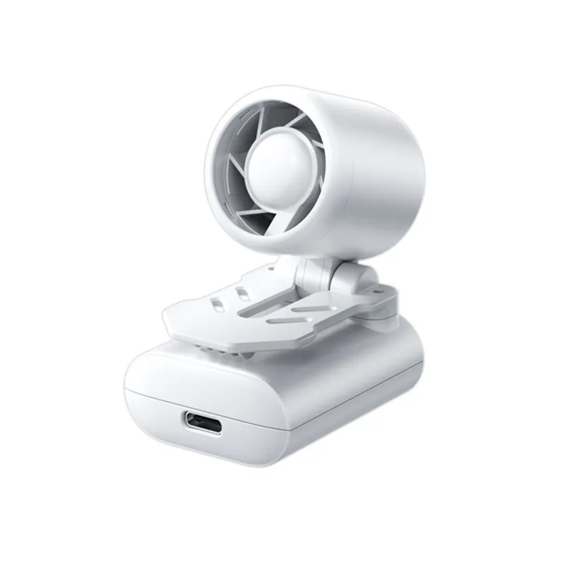 AC93-Portable Mini Clip Fan-USB Rechargeable, Multi-Wearable Design For Personal Cooling, Ultra-Quiet Performance