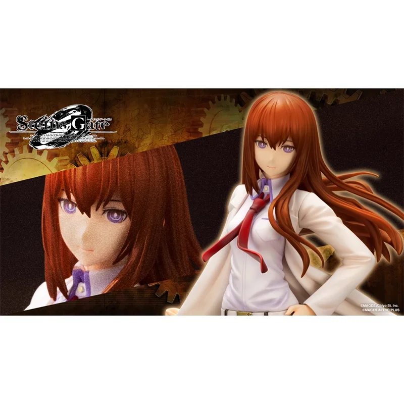 KOTOBUKIYA Original Steins;Gate Anime Figure Makise Kurisu Double of Antinomy Action Figure Toys for Kids Gift Collectible Model