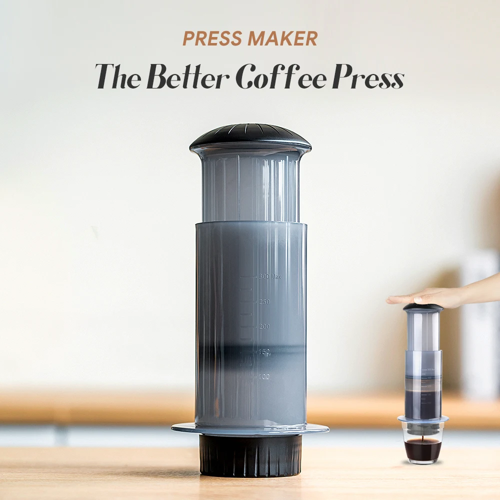 

300ml Espresso Coffee Maker Portable Cafe French Press Coffee Pot With Filter Paper Kit Bar Set For AeroPress Machine DIY Coffee