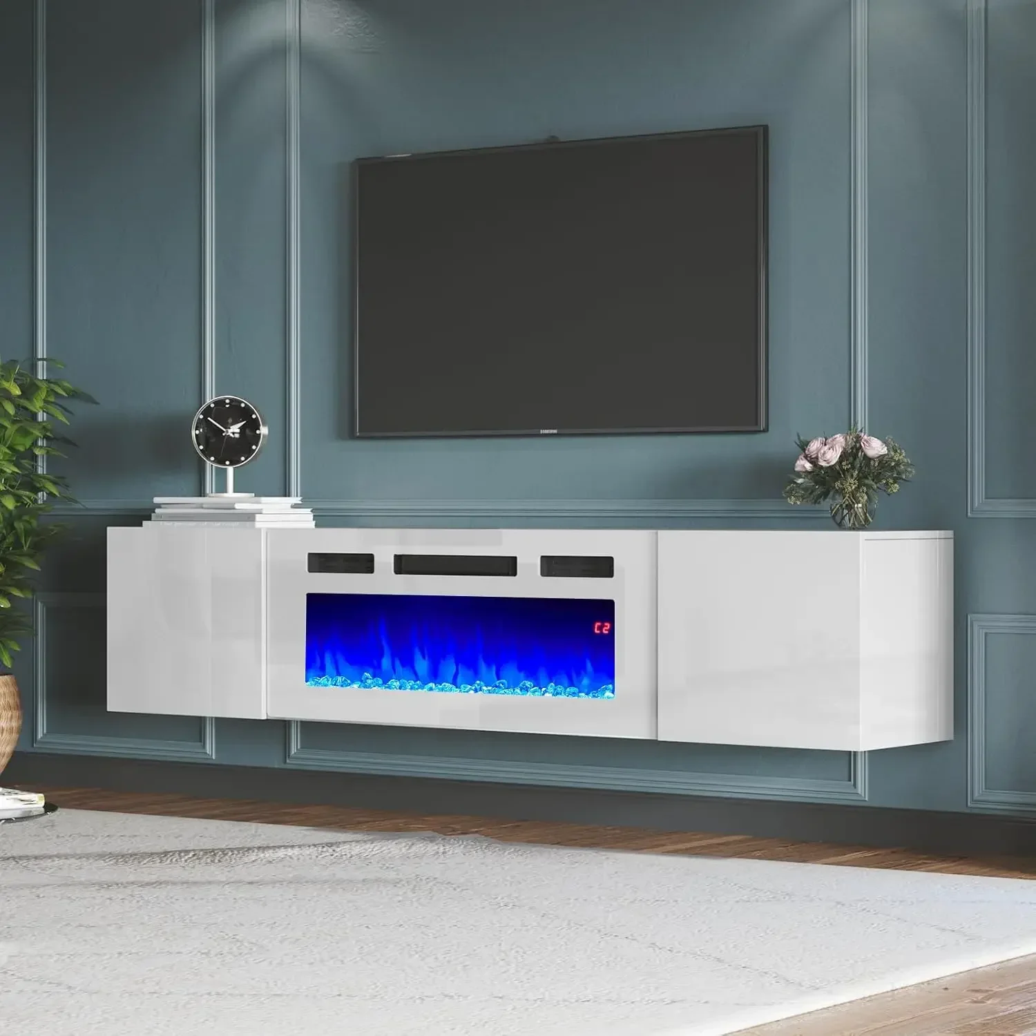 Floating TV Stand with 36