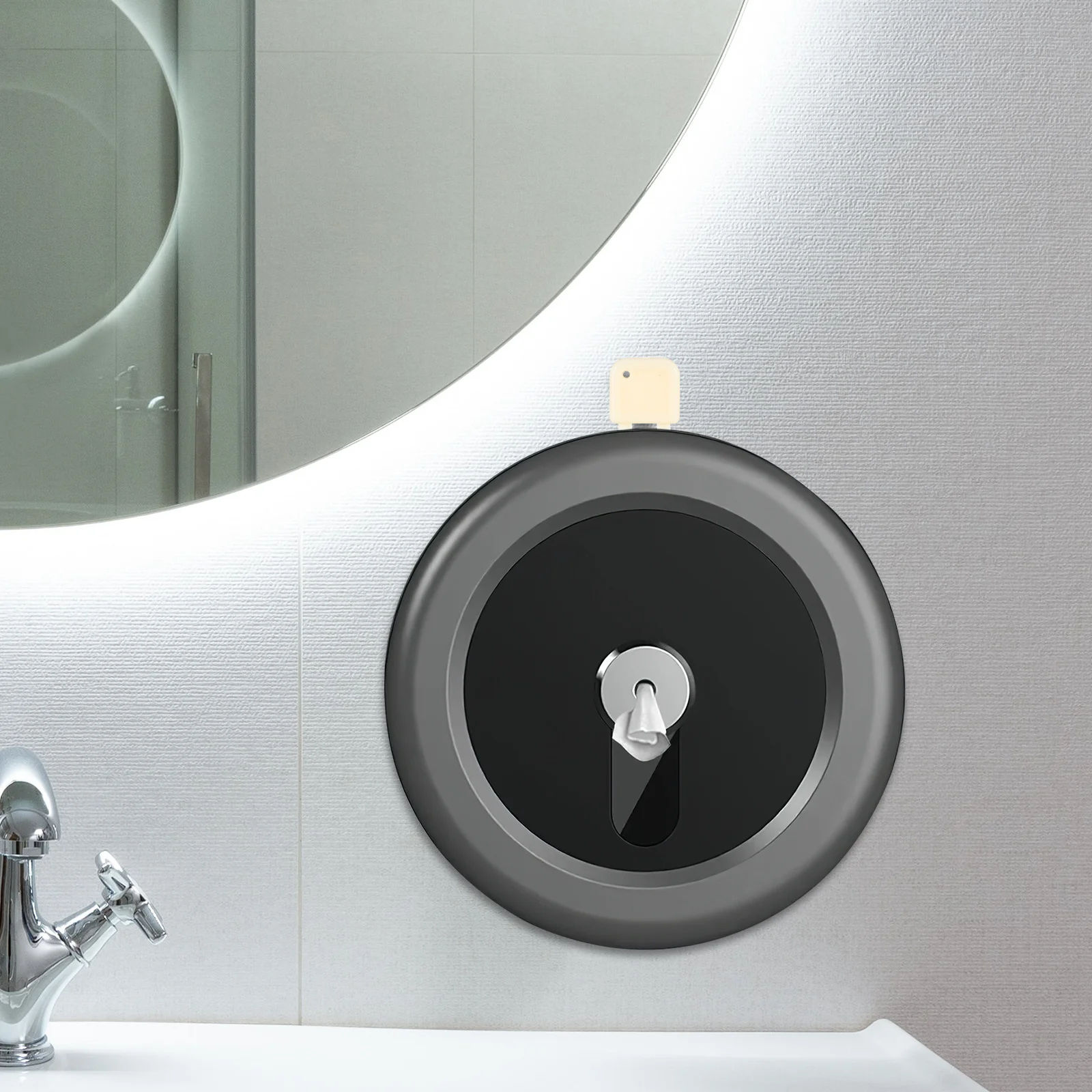 

Toilet Paper Dispenser Key Sturdy Material Bathroom Kitchen Office Easy Use Replacement Part Accessory