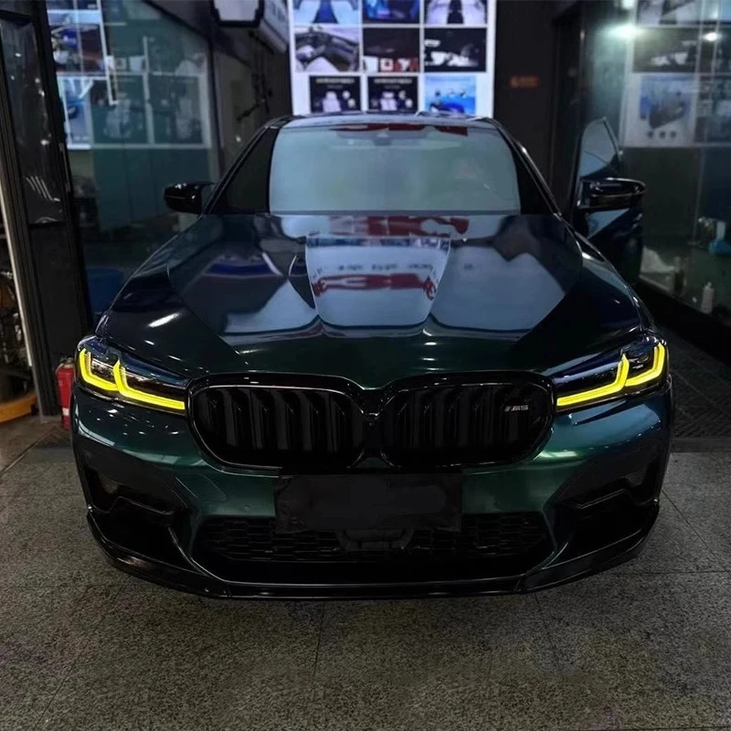 for BMW 5 series 2021-2023 G30 G31 F90 Lemon Yellow DRL Module RGB multicolor LED boards daytime running lights chip
