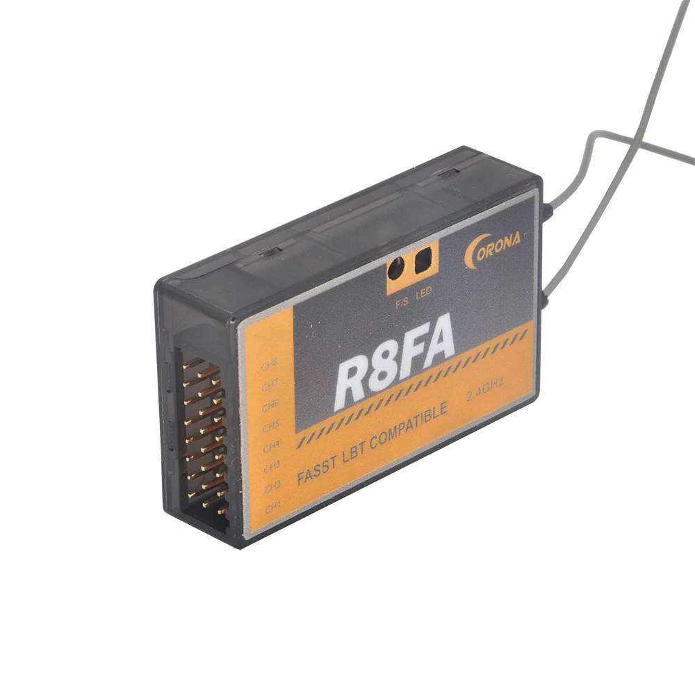 Corona R4FA R6FA R8FA R14FA R820FA 2.4G Compatible Futaba FASST 10C 12FG 14SG 16SZ 18SZ Receiver