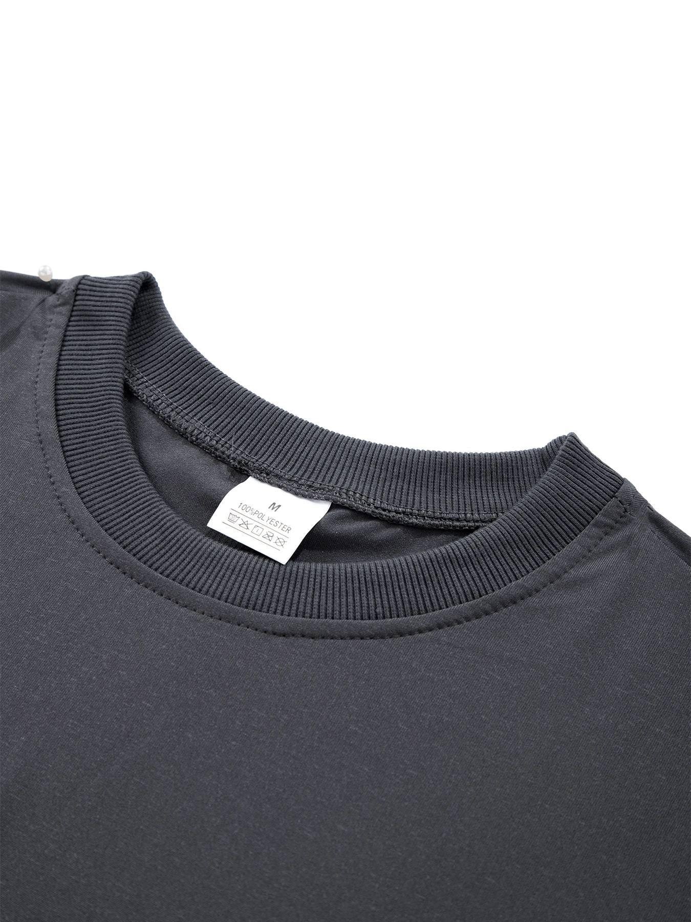 Frühling Herbst männer T-shirts Langarm Casual Tops Einfarbig Hohe Qualität Schwarz T-Shirt Klassische Männer Kleidung – Detail 19