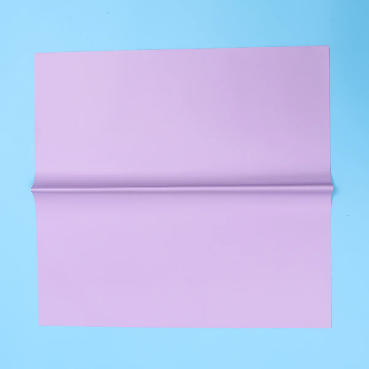 Papier d'emballage de fleurs, beau papier d'emballage, imperméable, bicolore, violet simple, cadeau, 20 pièces