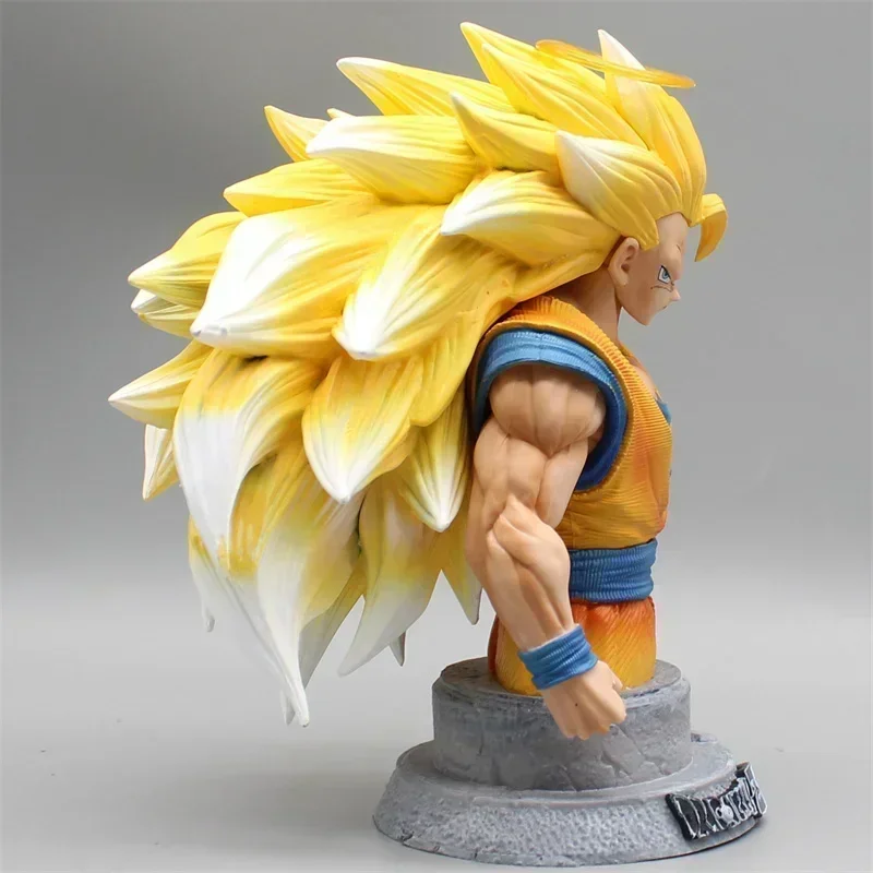 16.5cm Anime Dragon Ball Gk Majin Vegeta Half Bust Super Saiyan Anime Figurka Model Dekoracja Pokoju Kolekcja Prezent Dla Dzieci Zabawka