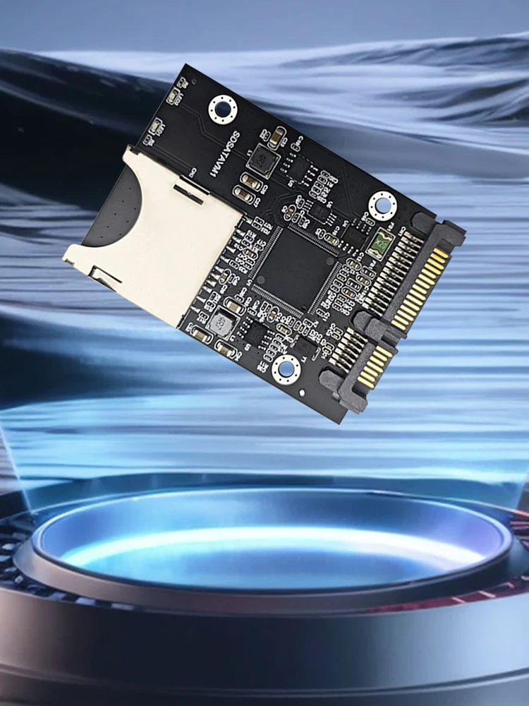 Convertisseur adaptateur de carte SDD SD vers SATA avec boîtier adaptateur SSD pour accessoires SATA SSD 2,5 pouces