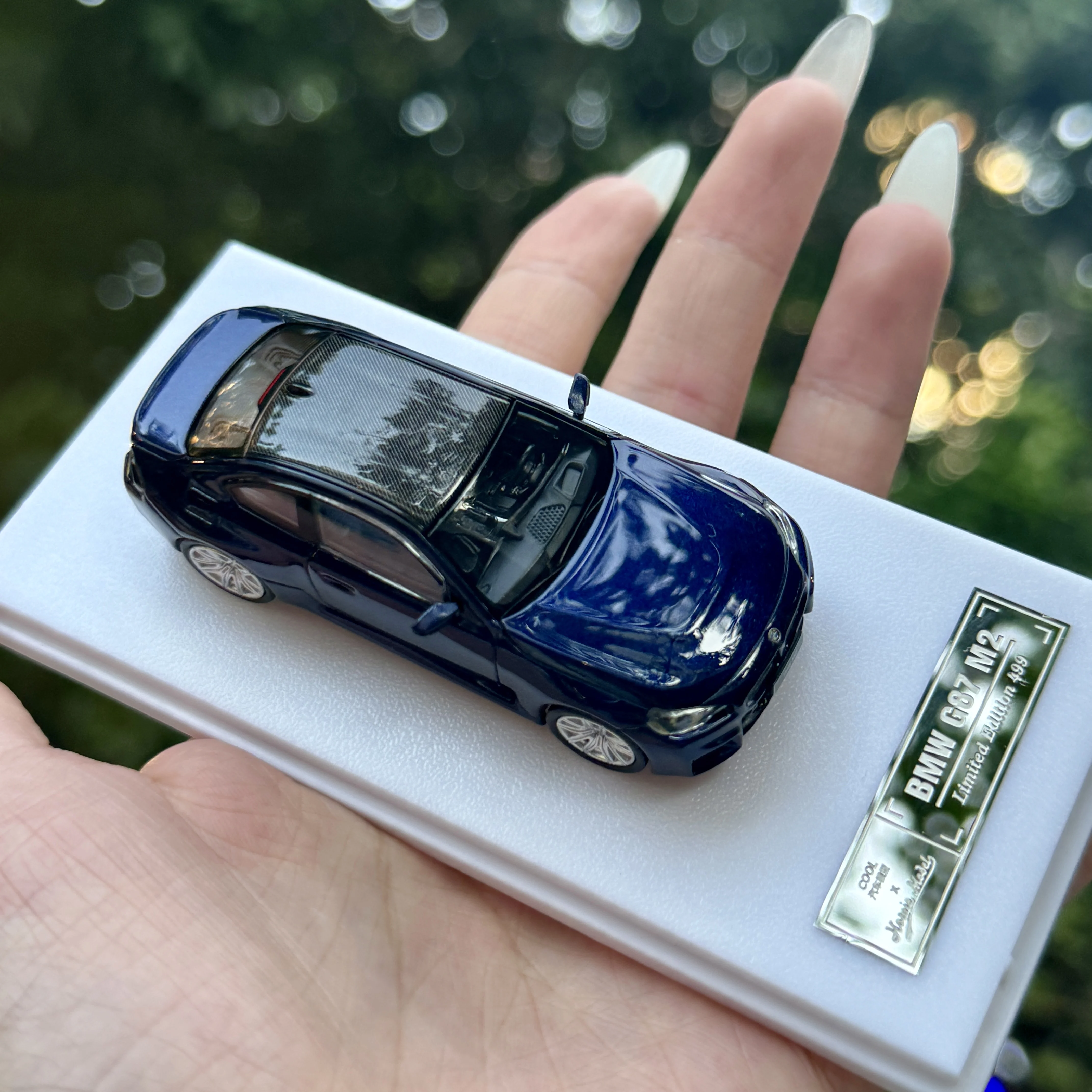 New In Stock Howie Model & Cool 1:64 Bmw M2 G87 Alloy Limited Edition Diecast Bmw Ornaments Custom Toys Kids Christmas Gift