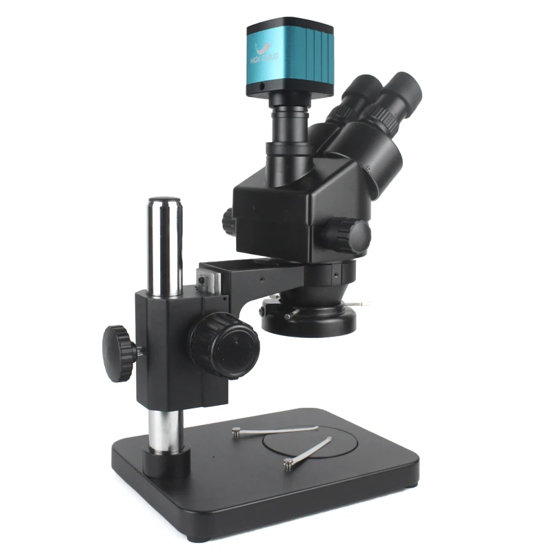 3.5X-90X Simul-Focal Zoom Stereo Trinocular Microscope 4K 2K HDMI USB Microscope Camera Set 0.5x 2.0x Auxiliary Objective Lens