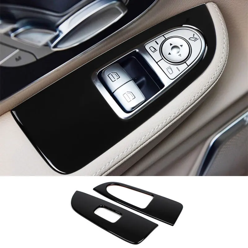 

ABS Car Inner Door Armrest Window Lift Button Panel Cover Trim Accessories For Mercedes-Benz Vito W447 / V Class V260 2014-2025