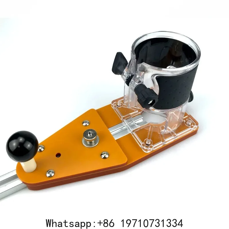 Wood Router Milling Circle Trimming Machine Balance Board Circle Cutting Jig for Electric Hand Trimmer with 26/60cm Track