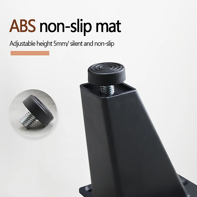 4PCS New Adjustable Metal Furniture Leg Sofa Bed TV Cabinet Legs Furniture Feet Thick Aluminum Alloy Table Cabinets Feet