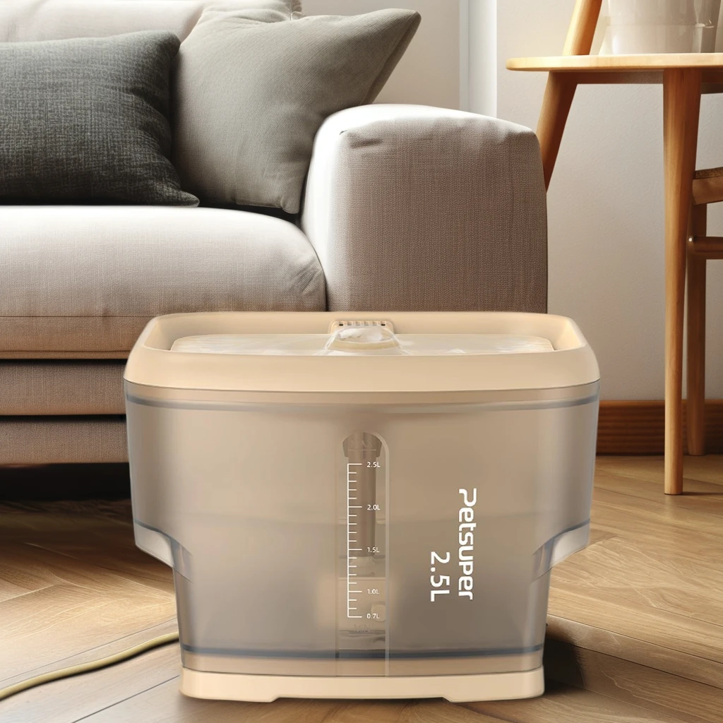 

New Arrival Electric Smart Automatic Pet Water Dispenser High Quality 2.5L Cat Dog Fountain Eco-Friendly with Charge Source