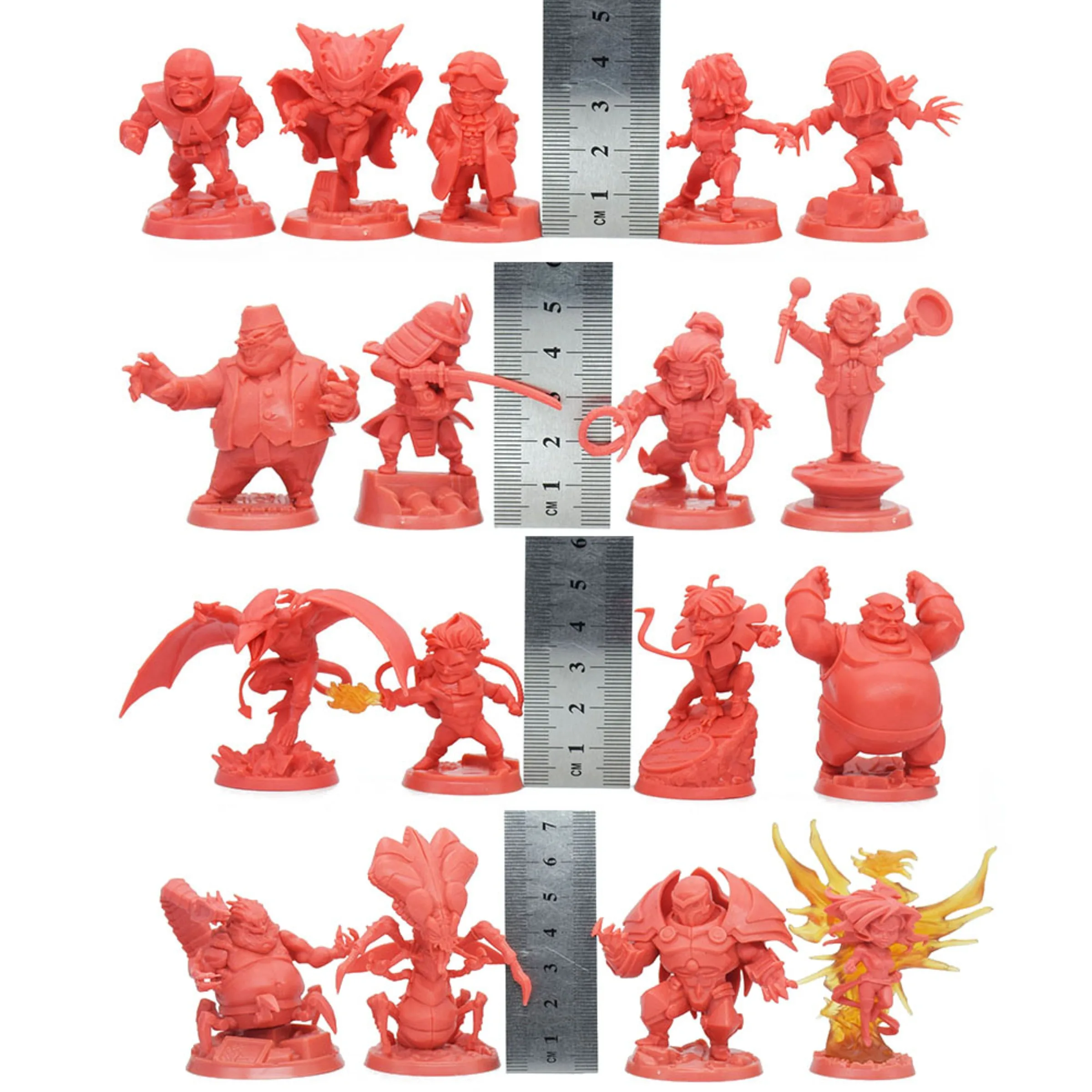 Juego de mesa TRPG, miniaturas de superhéroes, modelo de caja de coleccionista KS 6 Mutant Alliance, serie de figuras de batalla de mesa