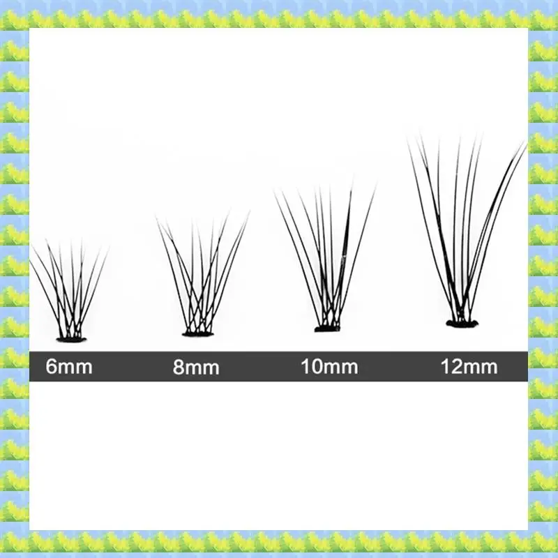 

FZFZ 6Mm 8Mm 9Mm 10Mm 11Mm 12Mm 14Mm Natural Style Individual Eyelashes Handmade Eyelash Bundles