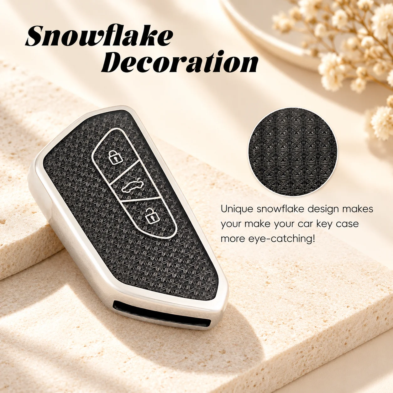 For Volkswagen Golf 8 Key Case Cover  ID4, Lamando L, Tayron X, ID3, Talagon R-Line, 8th Generation Pro, ID6, Touareg Key cover