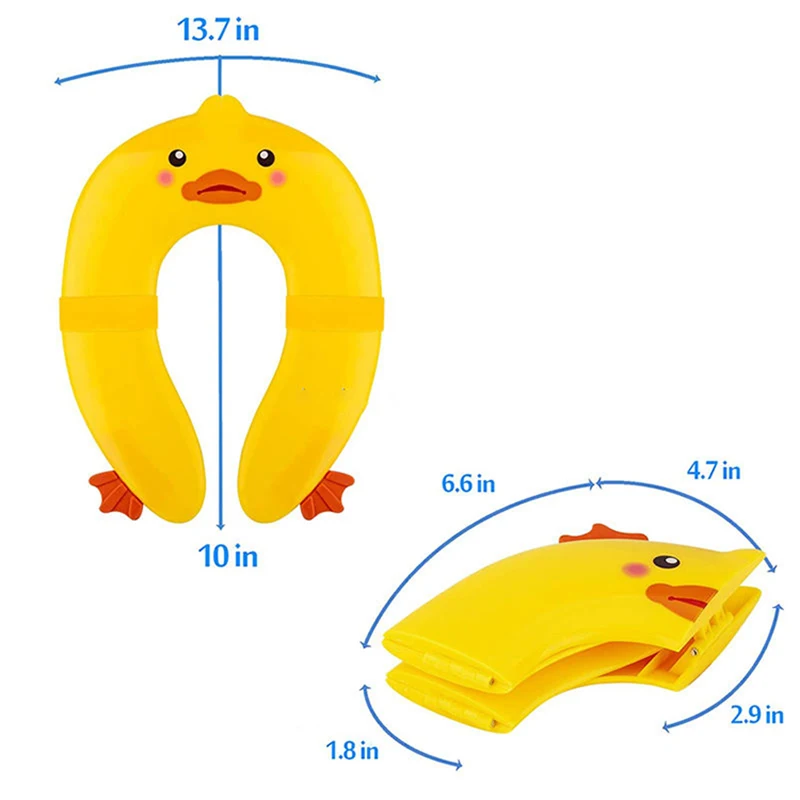 Siège de toilette portable pour enfants, pot pliant de voyage pour bébé, chaise en polymère pour enfants