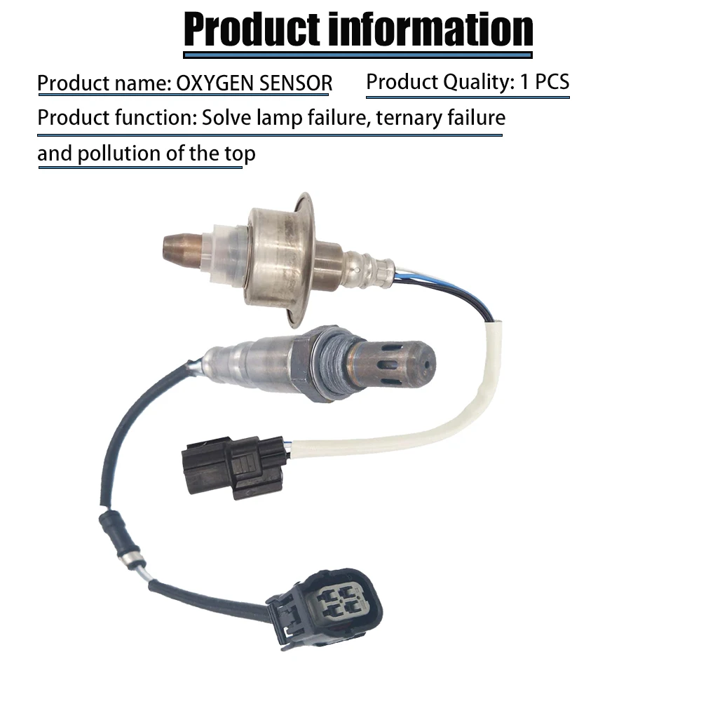 Sensor de oxigênio para cima e para baixo para Honda Accord, 2.4L, 2013, 2014, 2015, 2016, 2017, Acura ILX, TLX, 2015-2020, 36531-5A2-A01,