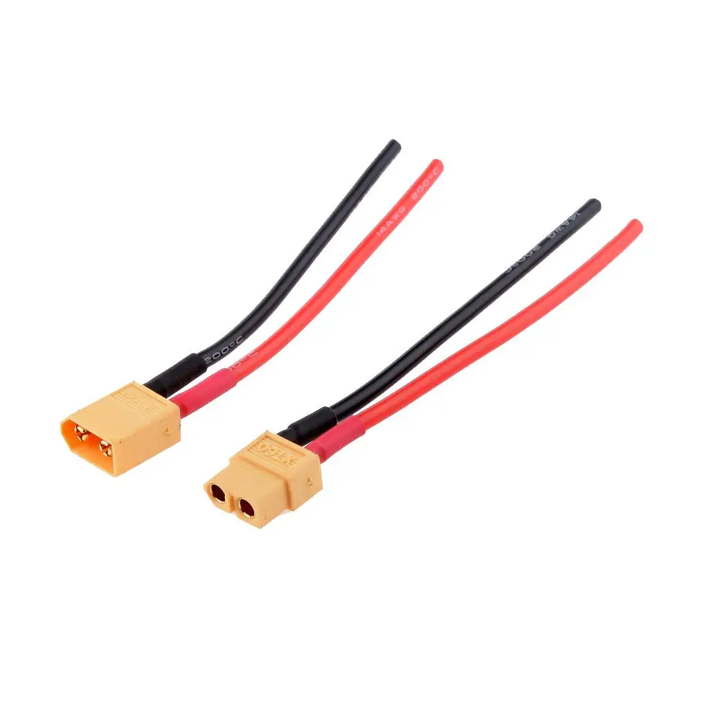 XT60 Connector Quick Connector Plastic Battery Terminal Male Female RC Connector High Current for RC Battery Motor