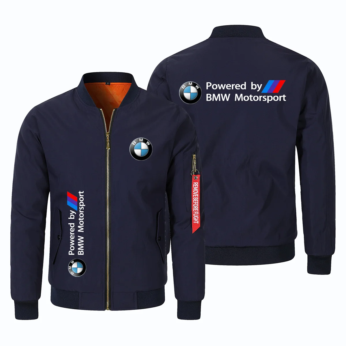 2025 Autumn/Winter New Men's Cotton Jacket Thickened BMW Jacket, BMW Logo Jacket, Motorcycle Jacket, Men's Jacket