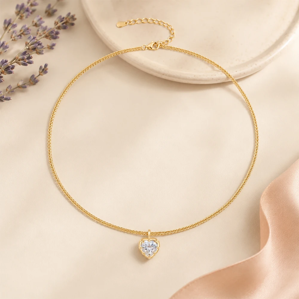 MINTYBOX Bezel Set Moissanite - Bezels Set Pendant recensie en prijs