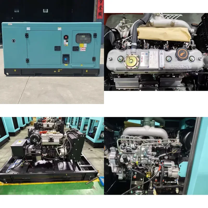 24KW AC 1/3 Phase Generator 30KVA Electric Genset 50/60Hz ATS Option Low Fuel Consumption Super Silent Technology