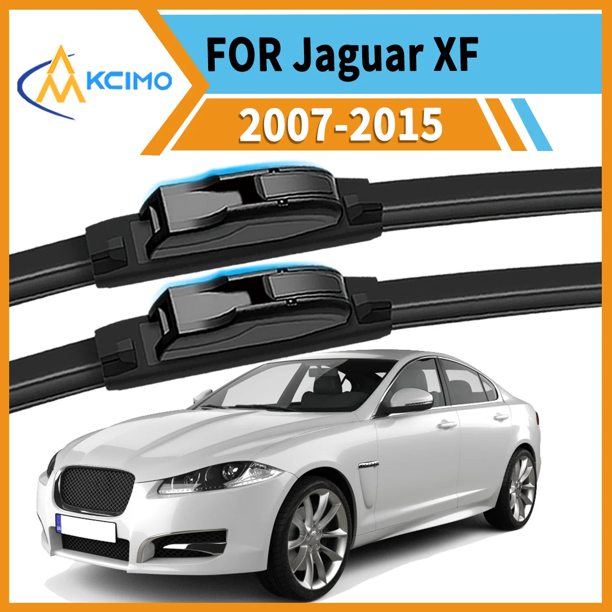 

Essential Upgrade 2PCS Windshield Wipers for Jaguar XF X250 2007-2015 All-Weather Performance Smudge-Free Clean Maximum Safety
