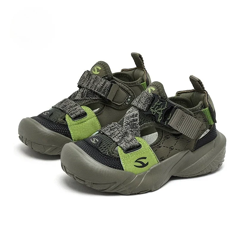 

Летние сандалии без носков для детей. Легкая и дышащая пляжная обувь для мальчиков и девочек. Обувь для спорта и отдыха на открытом воздухе.