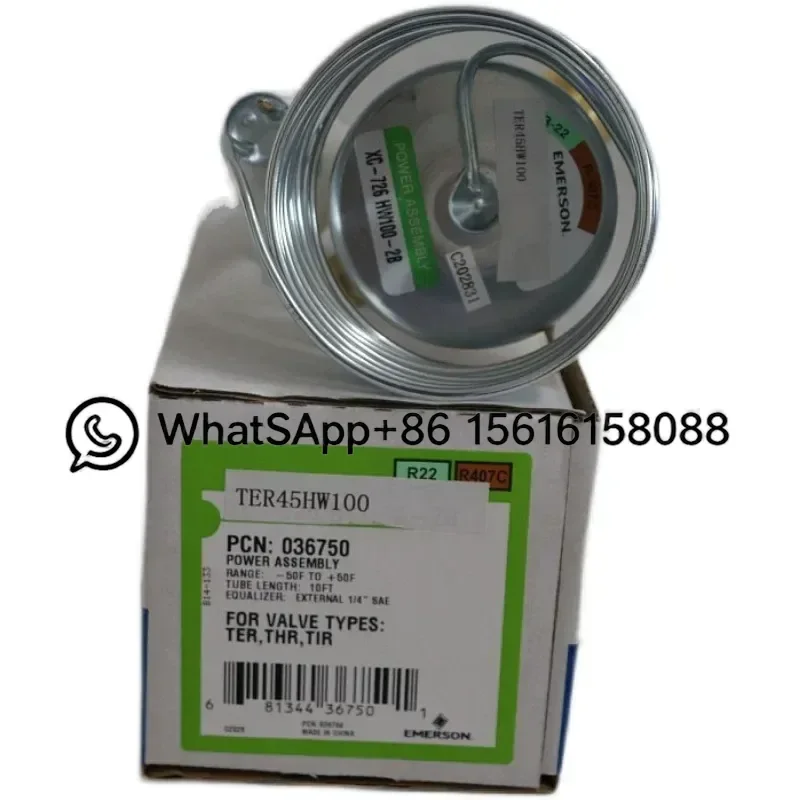 Emerson Thermal Expansion Valve TER45HW100 for Central Air Conditioning Cold Storage Heat Pump System Refrigeration Parts