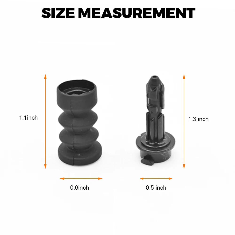 Car Charging Port Cap Cover Lock Latch Snap Spring Rebound Buffer Buckle Pin For Ford Mustang Mach-E 2021-2025 Car Accessories