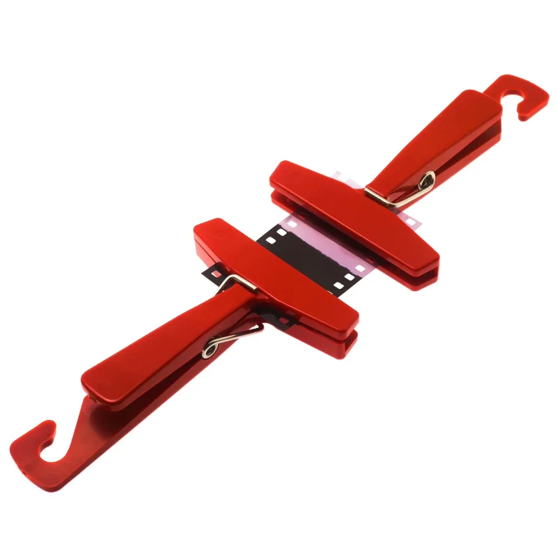 2 PCS Film Drying Clips Darkroom Hanging Holder 135 120 Negative Film Hanger Photo Negative Drying Pegs for Darkroom Use