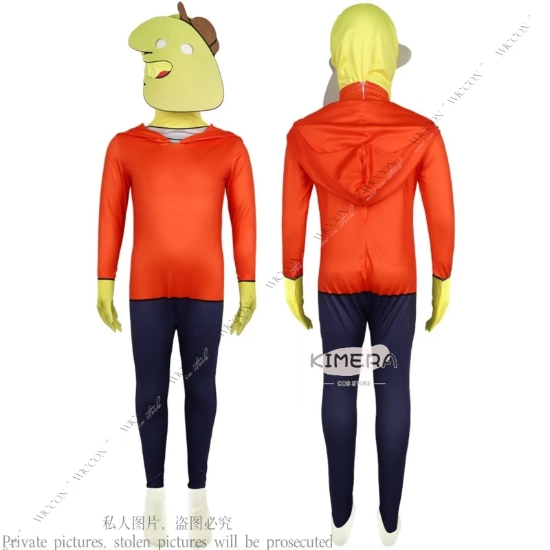 New Smiling Cos Anime Friends Season 2 Halloween cosplay costumes Charliee And Pimm Halloween Party Jumpsuit Woman Man 110-190