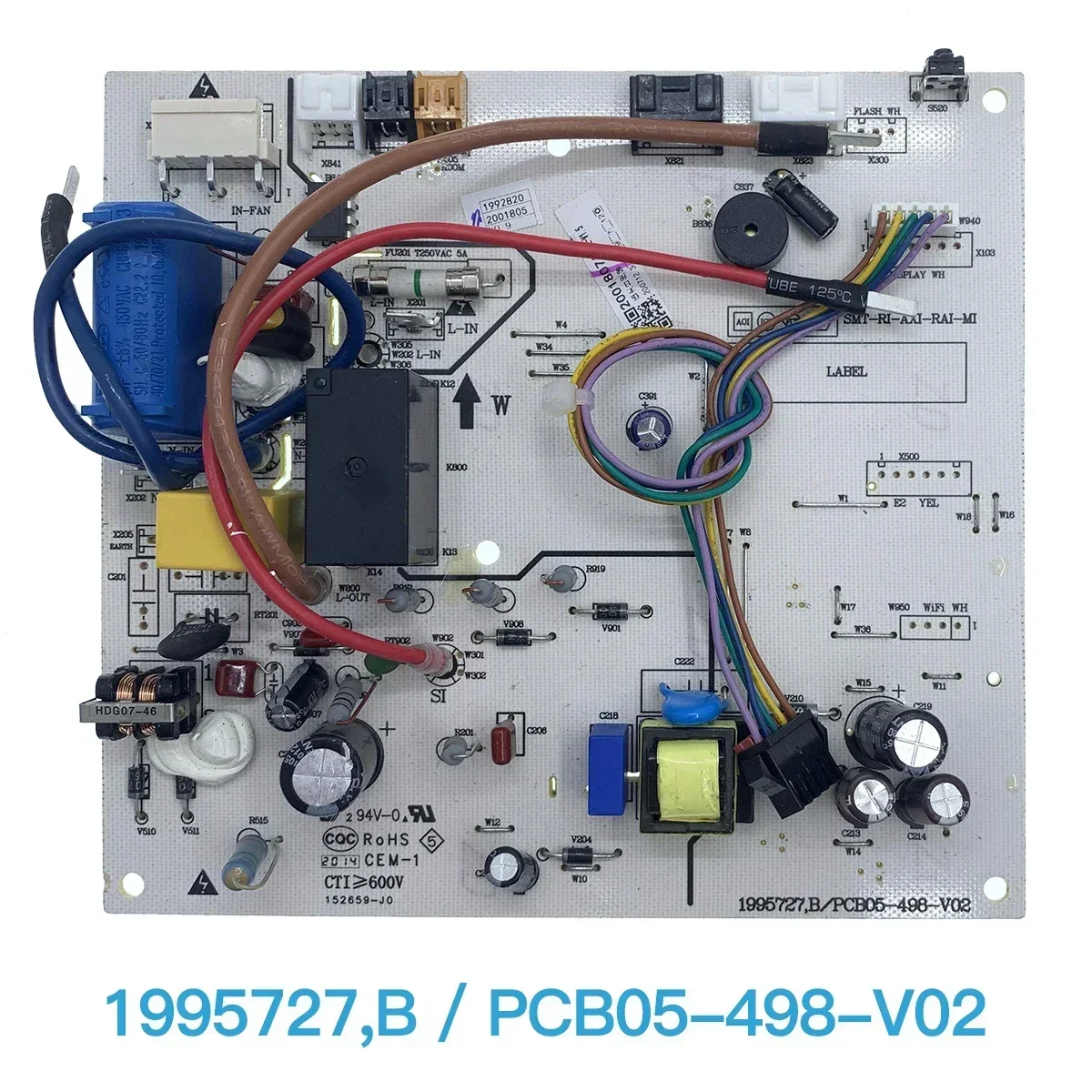 

For 1995727.B PCB05-498-V02 Air Conditioner Indoor Unit Circuit Control Board for Hisense, Fuji