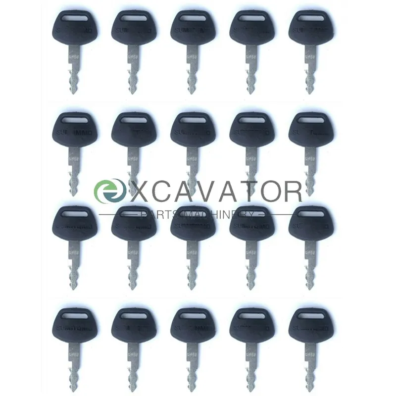 Ignition Key S450 KHR20070 Fits Link-Belt 20pc Excavator