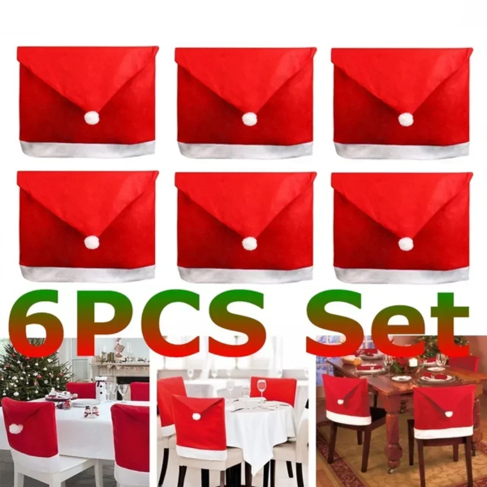 Delysia King  6pcs Christmas chair cover