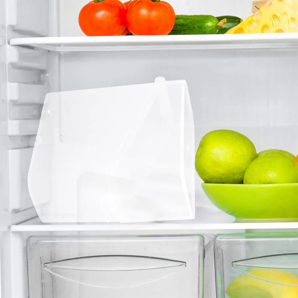 

2pcs Cheese Storage Containers Clear Plastic For Fridge Sliced Butter Organizer Kitchen Supplies