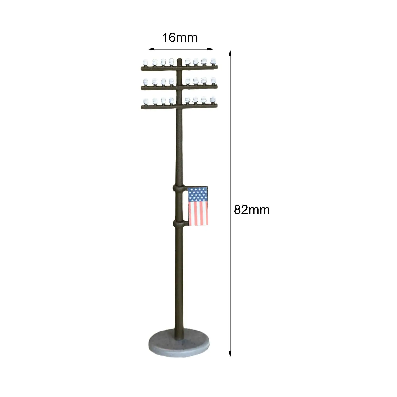 1/100 model telephone pole for street building, architectur model