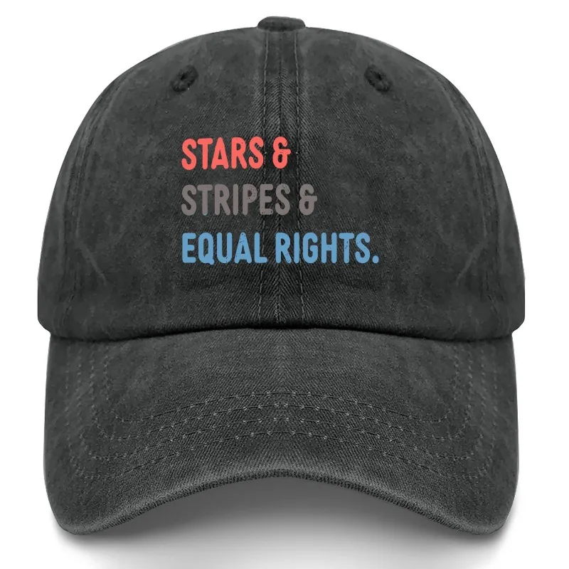 Unisex Vintage Civil Rights Advocacy Baseball Cap - Lightweight Retro Protest Statement Cap, Suitable for Both Men and Women, for Casual and Formal Occasions, Independence Day Parades and Gatherings, Is a Durable Accessory for Social Justice