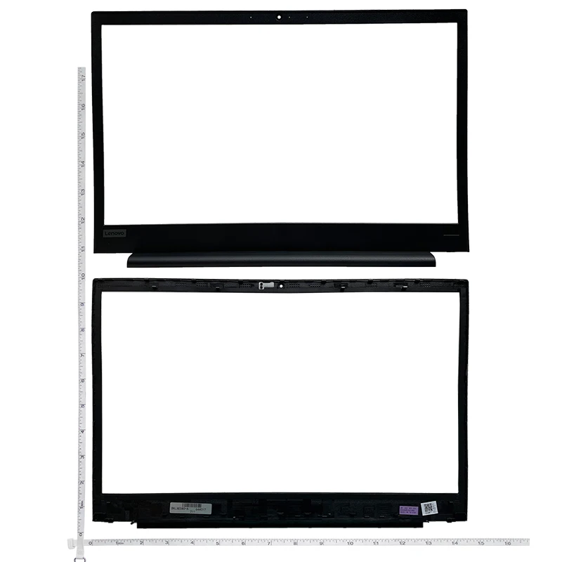 Imagem -03 - Laptop Lcd Tampa Traseira Palmrest Bottom Case Shell para Lenovo Thinkpad E580 E585 E590 E595 Novo