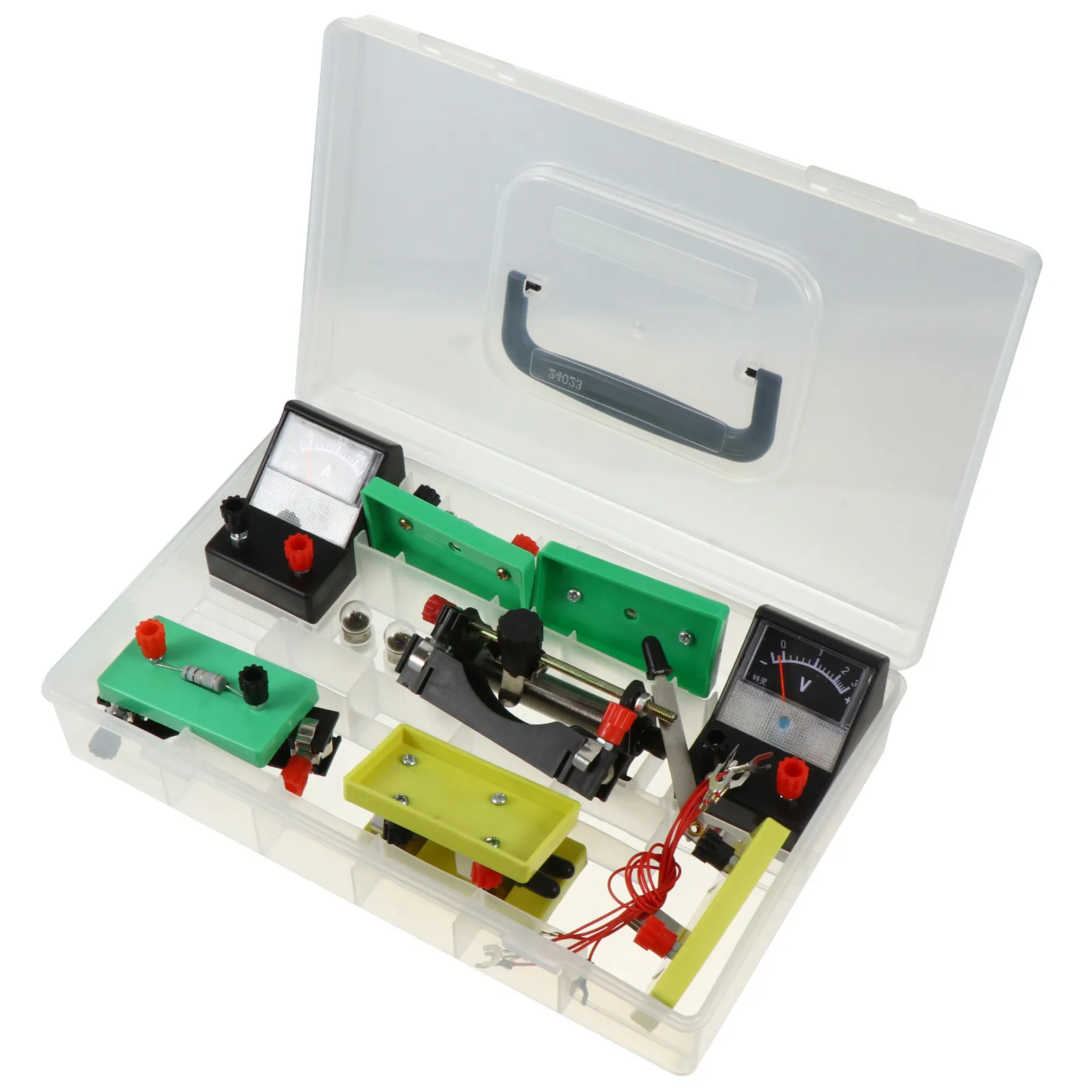 

1Set Physics Teaching Tool Electrics Experimental Box Easy for Kids Junior Students Science Equipment to Spark Interest in